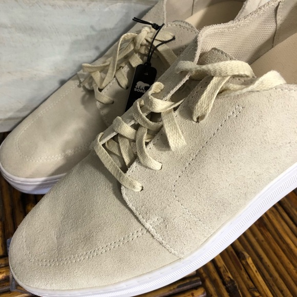 Sorel Mens Suede Lace Up Sneakers Shoes Waterproof Impermeable Size 11 - Picture 8 of 13